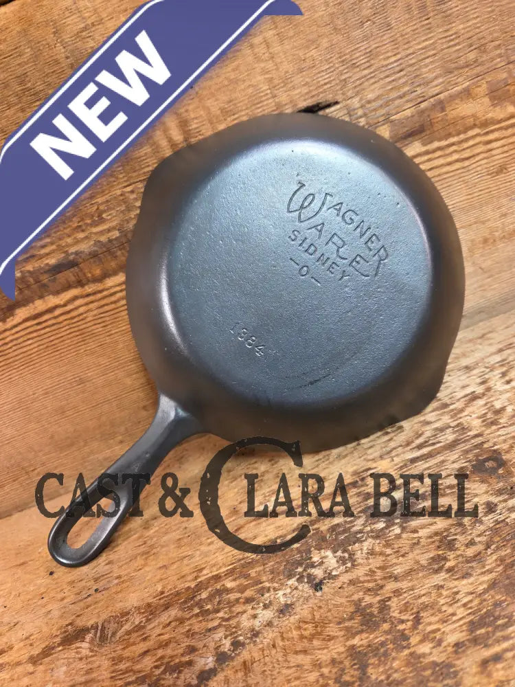 Collector grade and hard to find 1930’s early round handle Wagner Ware Sidney -O- ’Chef Skillet’ 1384 Skillet