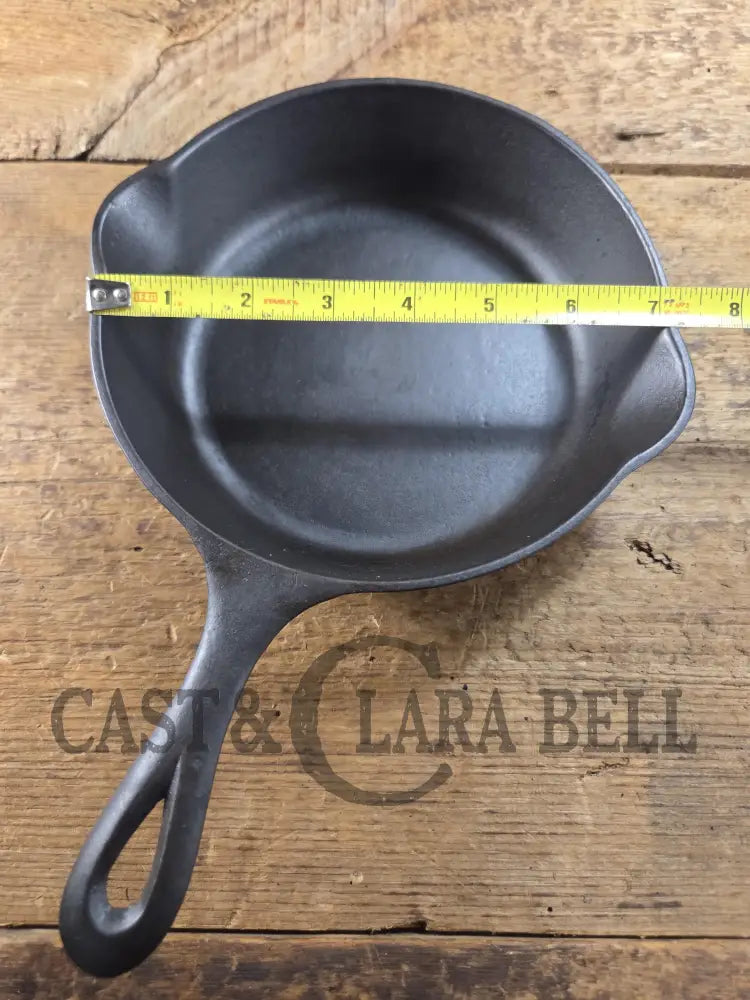 Collectorβs Piece! Very early 1900βs Lodge #4 Skillet with 1 Notch Heat Ring Raised βA Iβ Skillet