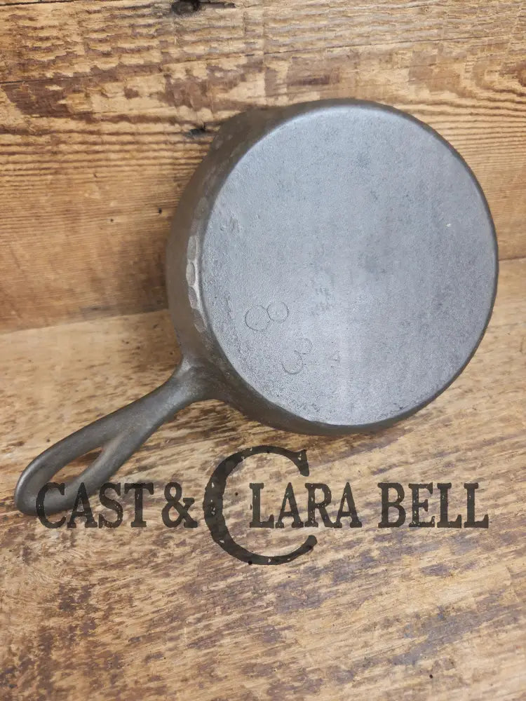 Cool story! 1920’s Chicago Hardware Foundry #3 Classic Hammered Egg Skillet. SC24