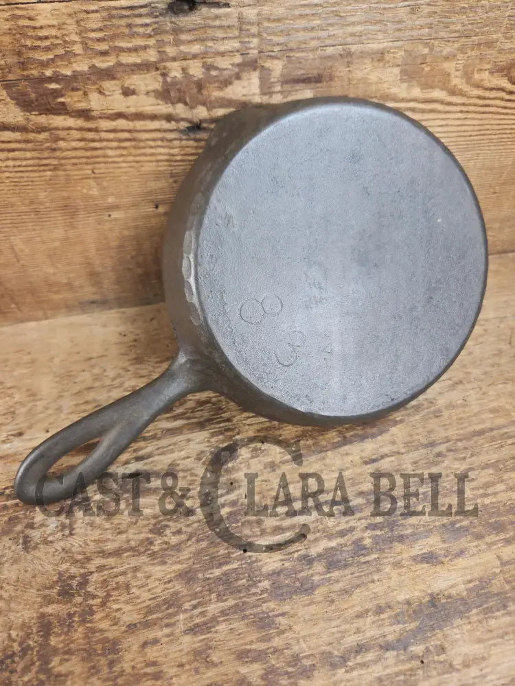 Cool story! 1920’s Chicago Hardware Foundry #3 Classic Hammered Egg Skillet. SC24