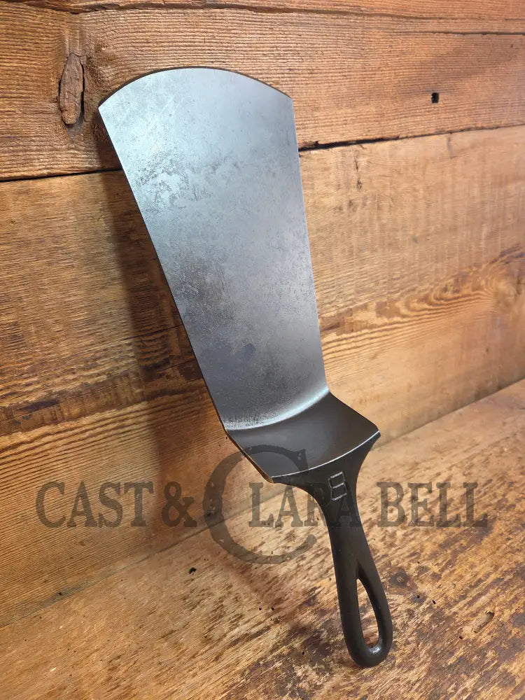 Custom #8 704 Griswold Cast Iron Skillet Spatula. Reclaimed from 1930’s Griswold Block EPU skillet. Awesome gift for