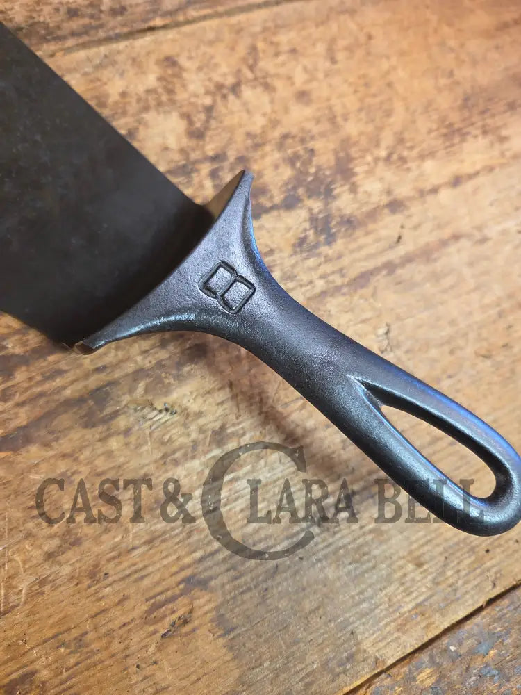 Custom #8 704 Griswold Cast Iron Skillet Spatula. Reclaimed from 1930’s Griswold Block EPU skillet. Awesome gift for