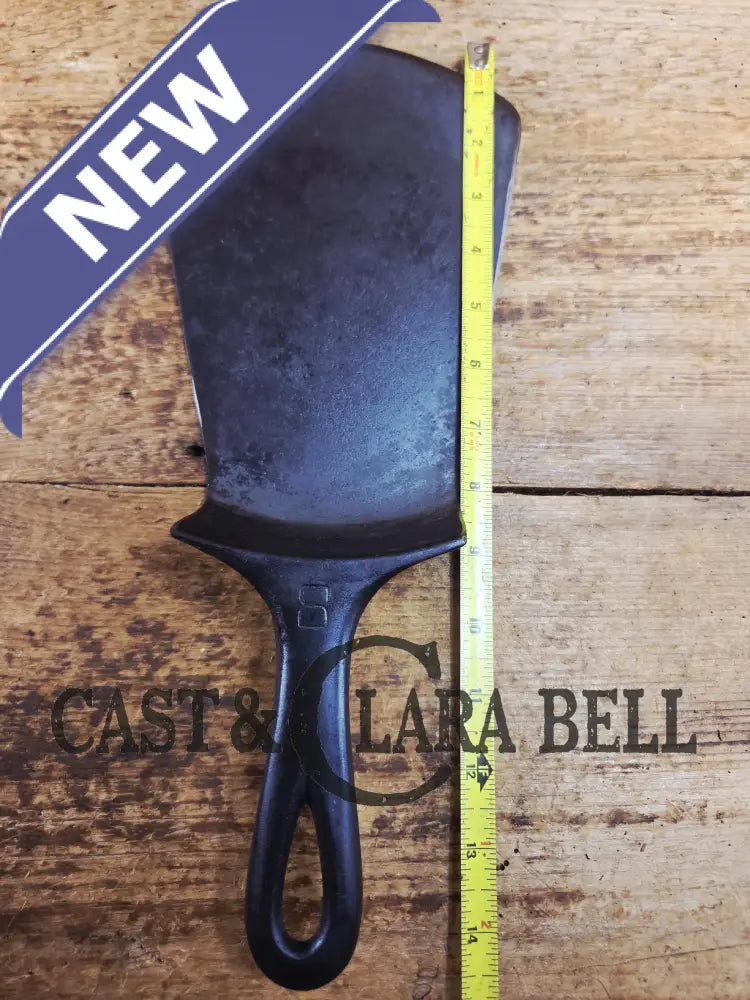 Custom #8 704 W Griswold Cast Iron Skillet Spatula. Reclaimed from 1930βs Griswold Block EPU skillet. Awesome gift for