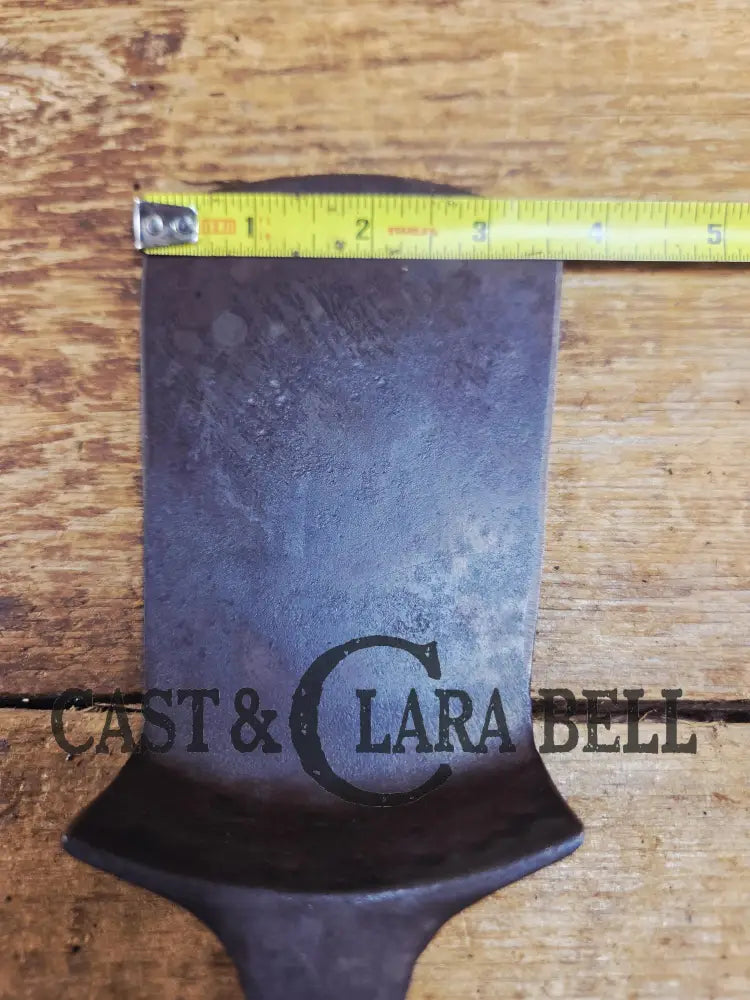 Custom made #3 Favorite Piqua Ware Cast Iron Spatula. Reclaimed from 1920βs Era Egg Skillet SC24