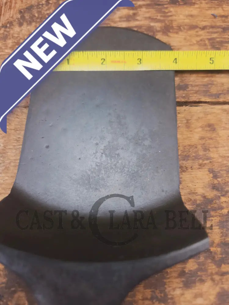 Custom made #5 Lodge Cast Iron Skillet Spatula. Reclaimed from a early to mid 1900’s three notch Lodge skillet. Great