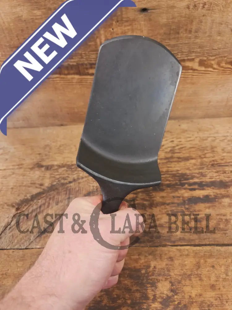 Custom made #5 Lodge Cast Iron Skillet Spatula. Reclaimed from a early to mid 1900’s three notch Lodge skillet. Great