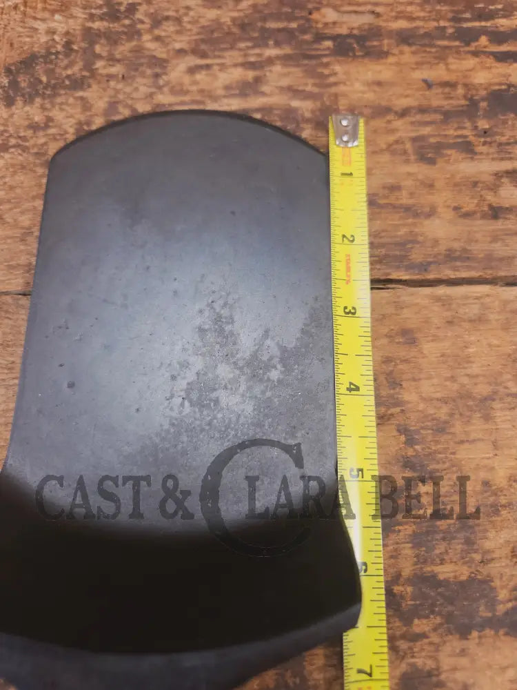 Custom made #5 Lodge Cast Iron Skillet Spatula. Reclaimed from a early to mid 1900’s three notch Lodge skillet. Great