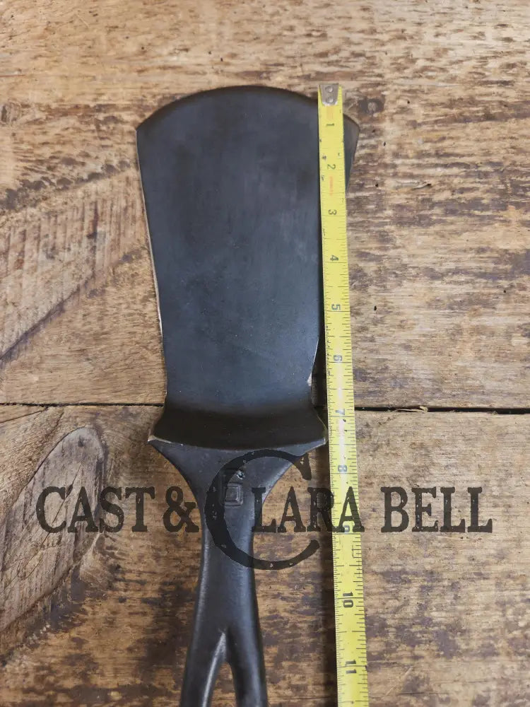 Custom made #6 699 Large Block Griswold Cast Iron Skillet Spatula. Reclaimed from 1920βs Era skillet. Elegant gift for