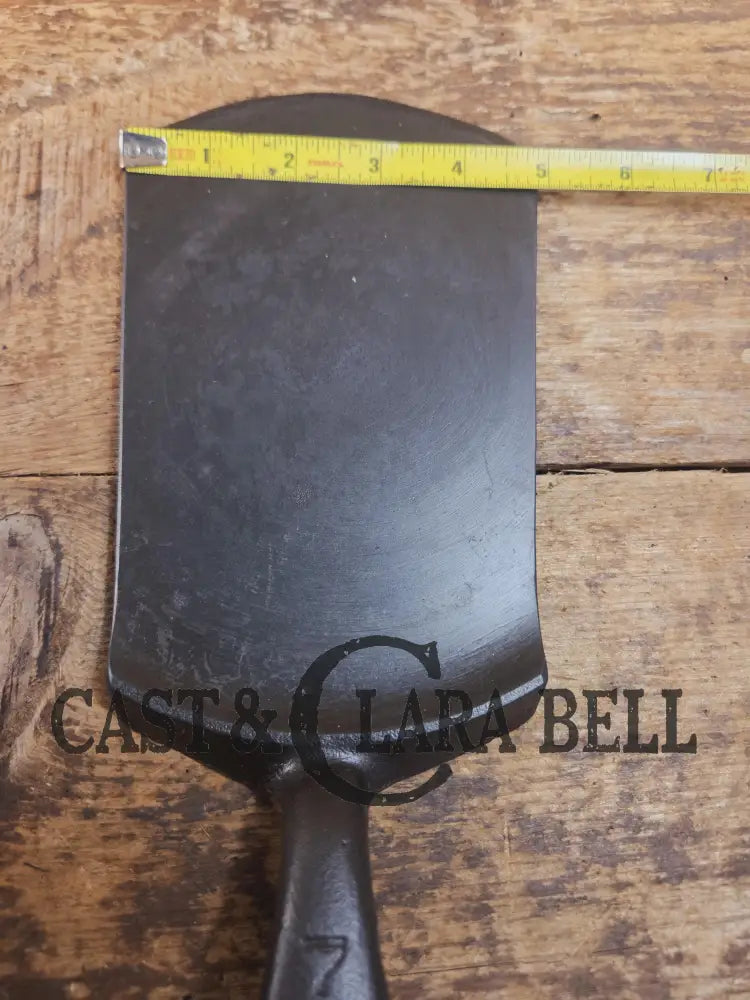 Custom made #7 607 Large Block Griswold Cast Iron Griddle Spatula. Reclaimed from 1920βs Era #7 Griddle Elegant gift