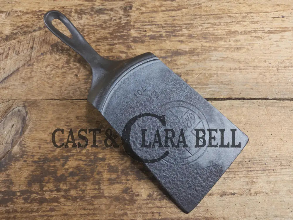 Custom made #7 701 Griswold Cast Iron Skillet Spatula. Reclaimed 1910βs Era Griswold Slant Logo skillet. Awesome gift