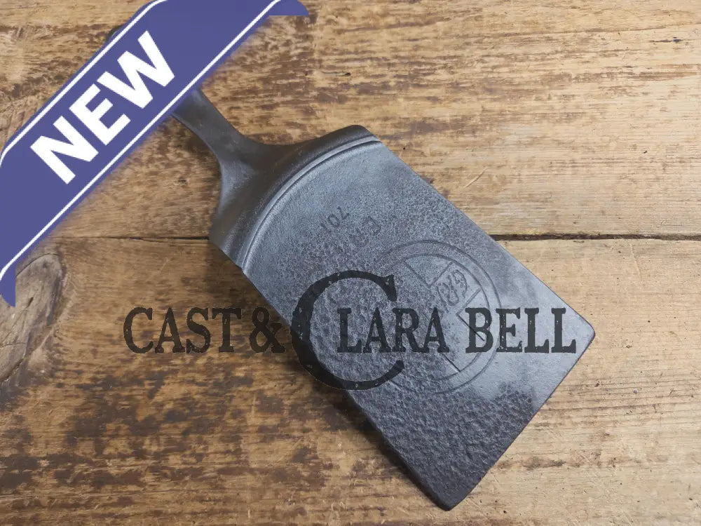 Custom made #7 701 Griswold Cast Iron Skillet Spatula. Reclaimed 1910βs Era Griswold Slant Logo skillet. Awesome gift