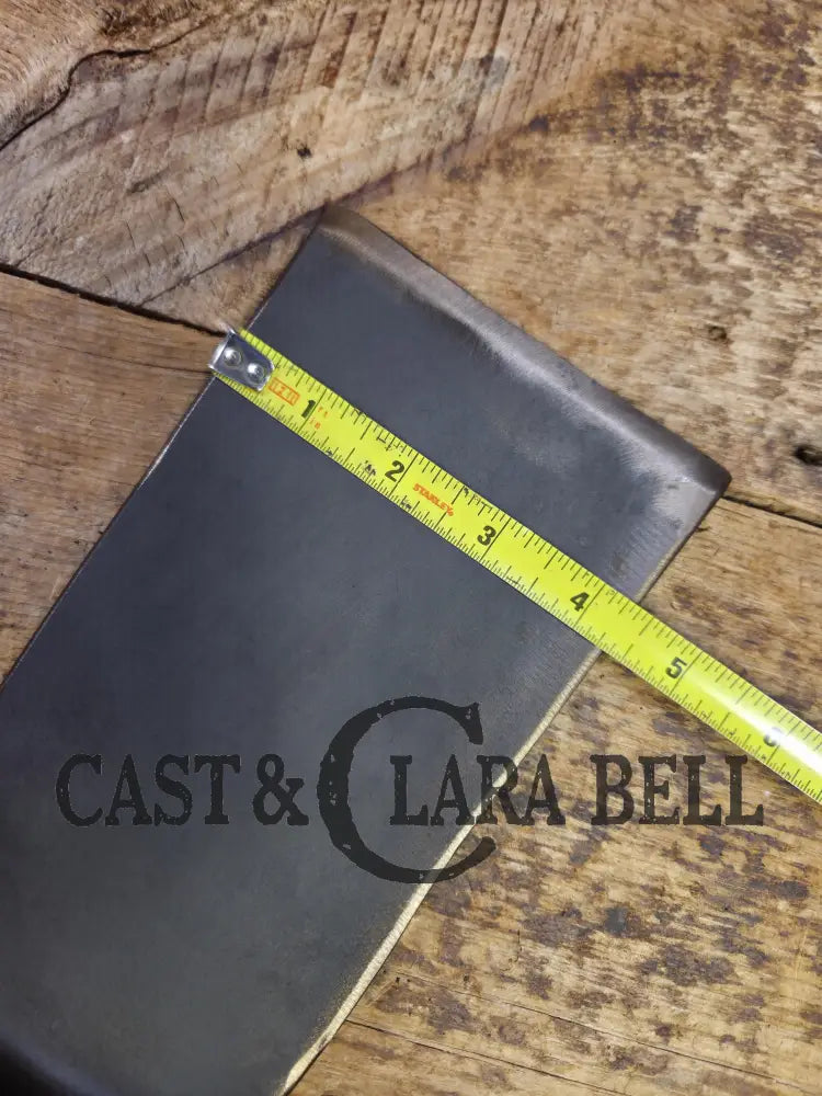 Custom made #8 1900’s Lodge Cast Iron Skillet Spatula. Reclaimed from a early to mid 1900’s 3 notch Lodge skillet.