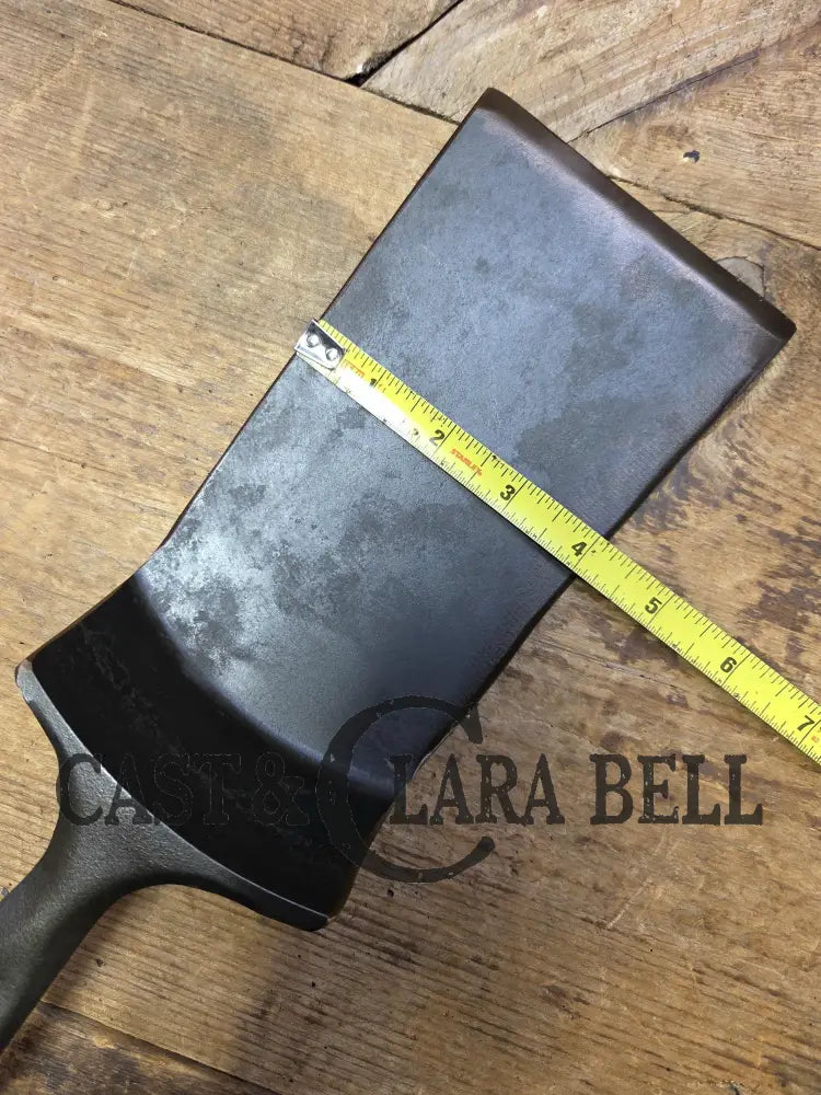 Custom made #8 1900’s Lodge Cast Iron Skillet Spatula. Reclaimed from a early to mid 1900’s 3 notch Lodge skillet.