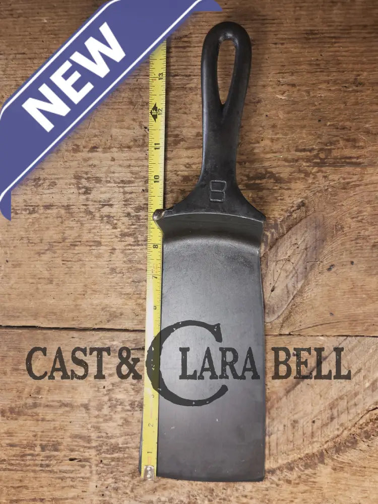 Custom made #8 704 P Griswold Cast Iron Skillet Spatula. Reclaimed 1920βs Griswold Block EPU skillet. Awesome gift for