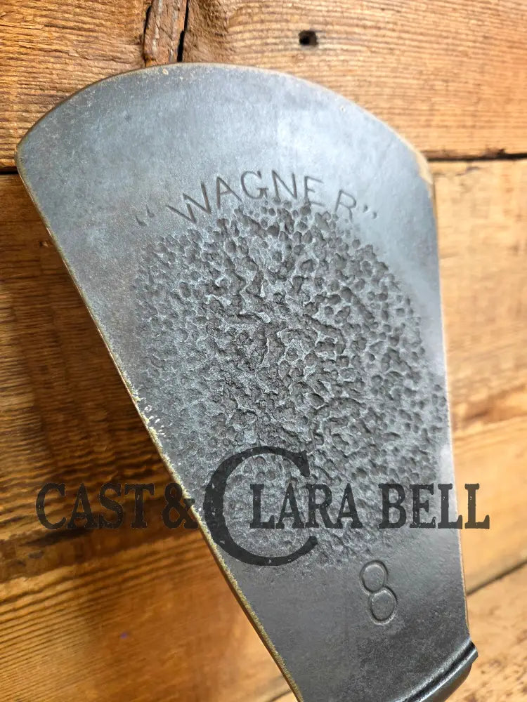 Custom made #8 Early 1900’s Wagner Cast Iron Griddle Spatula. Reclaimed from a tough to find early Wagner skillet