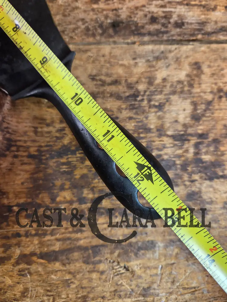 Custom made #8 Early 1900’s Wagner Cast Iron Griddle Spatula. Reclaimed from a tough to find early Wagner skillet