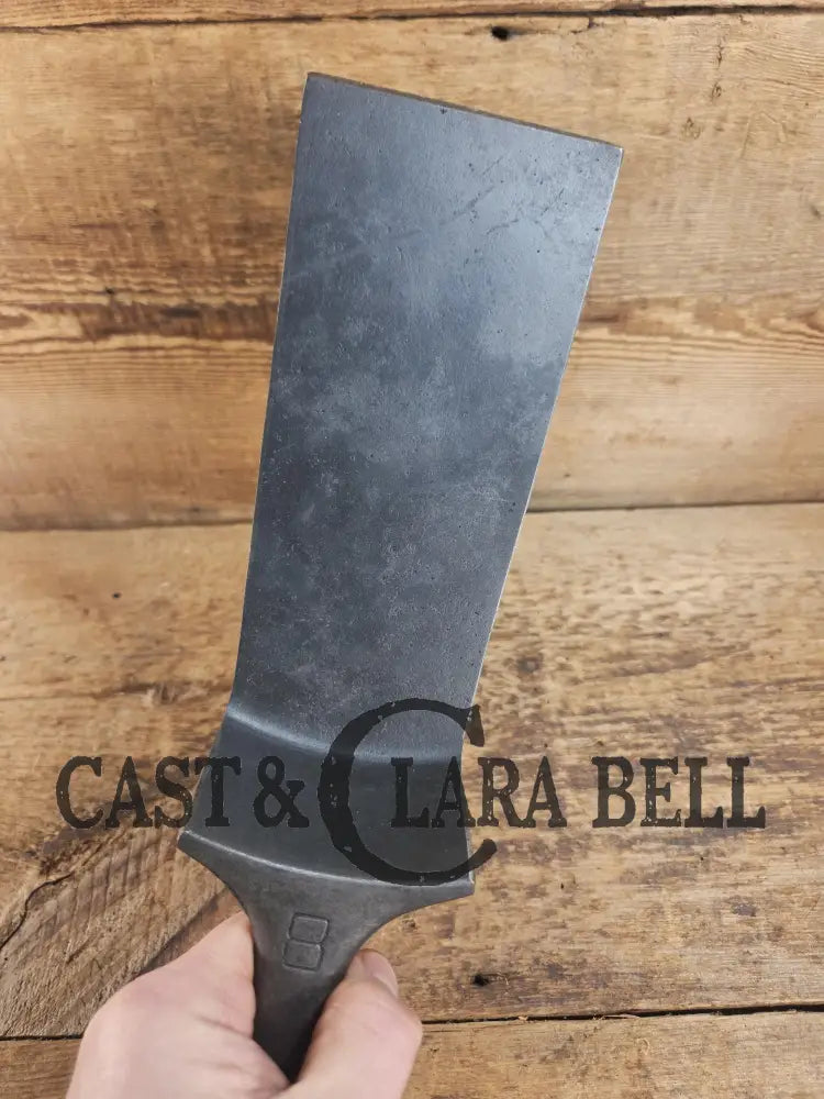 Custom made #8 G Griswold Cast Iron Skillet Spatula. Reclaimed 1940βs Griswold Small Block skillet. Awesome gift for