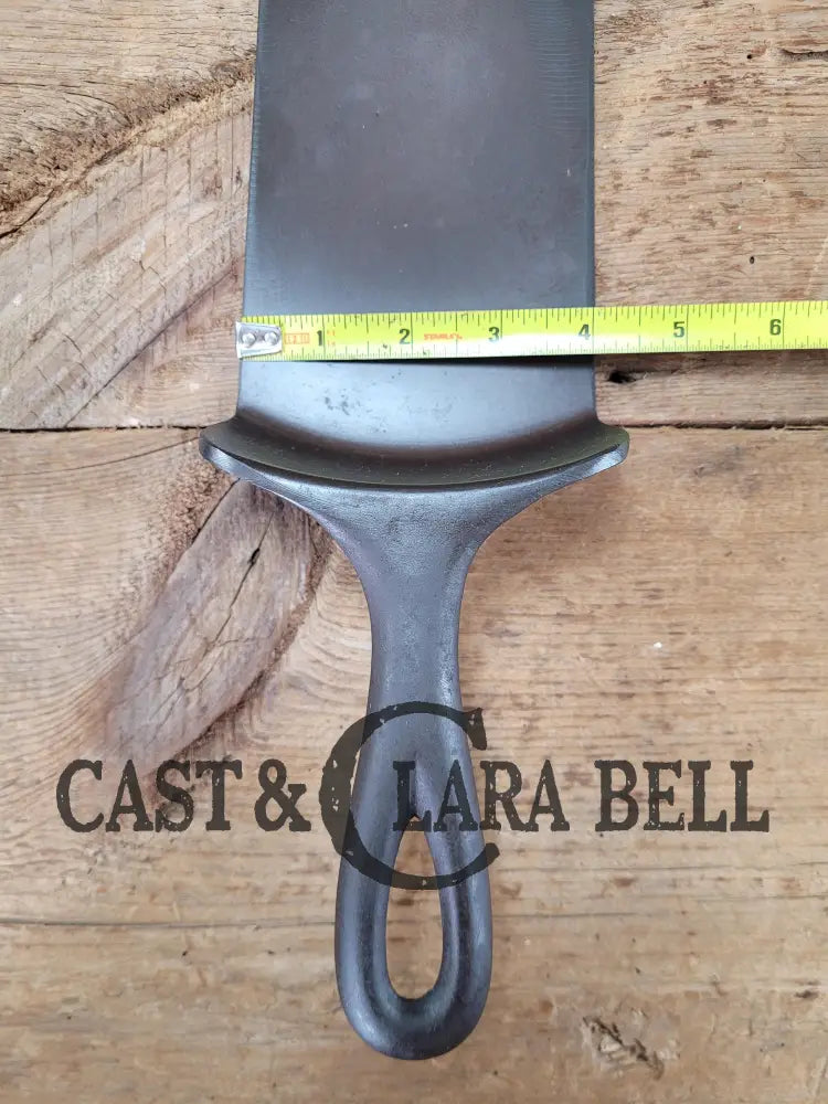Custom Made #9 Favorite Piqua Ware Cast Iron Spatula. Reclaimed From 1920βS Era Skillet βBest