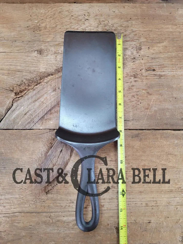 Custom Made #9 Favorite Piqua Ware Cast Iron Spatula. Reclaimed From 1920βS Era Skillet βBest