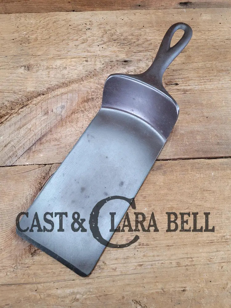 Custom Made #9 Favorite Piqua Ware Cast Iron Spatula. Reclaimed From 1920βS Era Skillet βBest