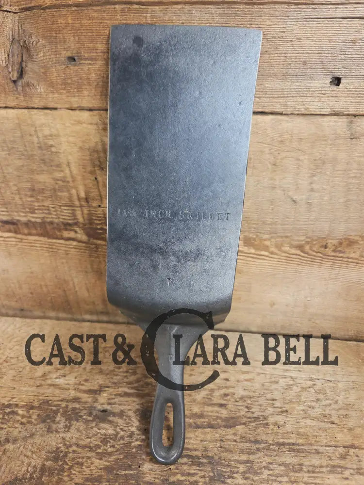 Custom made BIG one of a kind 1930βs Era Wagner #10 Cast Iron Repurposed Spatula. Awesome for the home griller! SC24