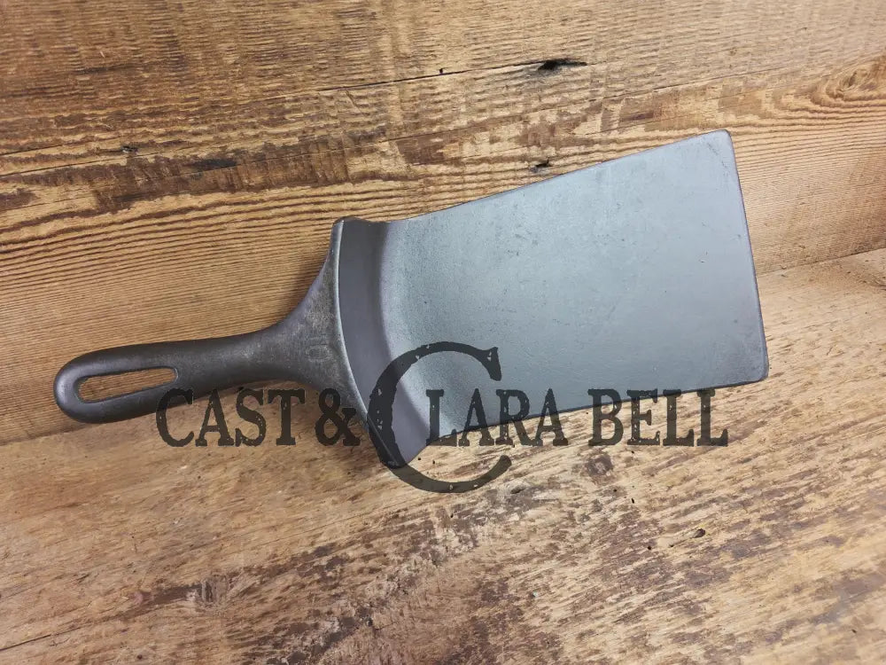 Custom made BIG one of a kind 1930βs Era Wagner #10 Cast Iron Repurposed Spatula. Awesome for the home griller! SC24