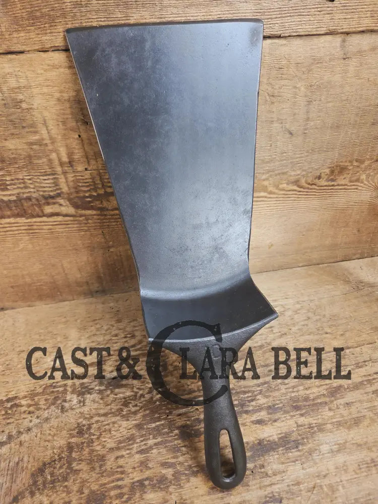 Custom made BIG one of a kind 1930βs Era Wagner #10 Cast Iron Repurposed Spatula. Awesome for the home griller! SC24