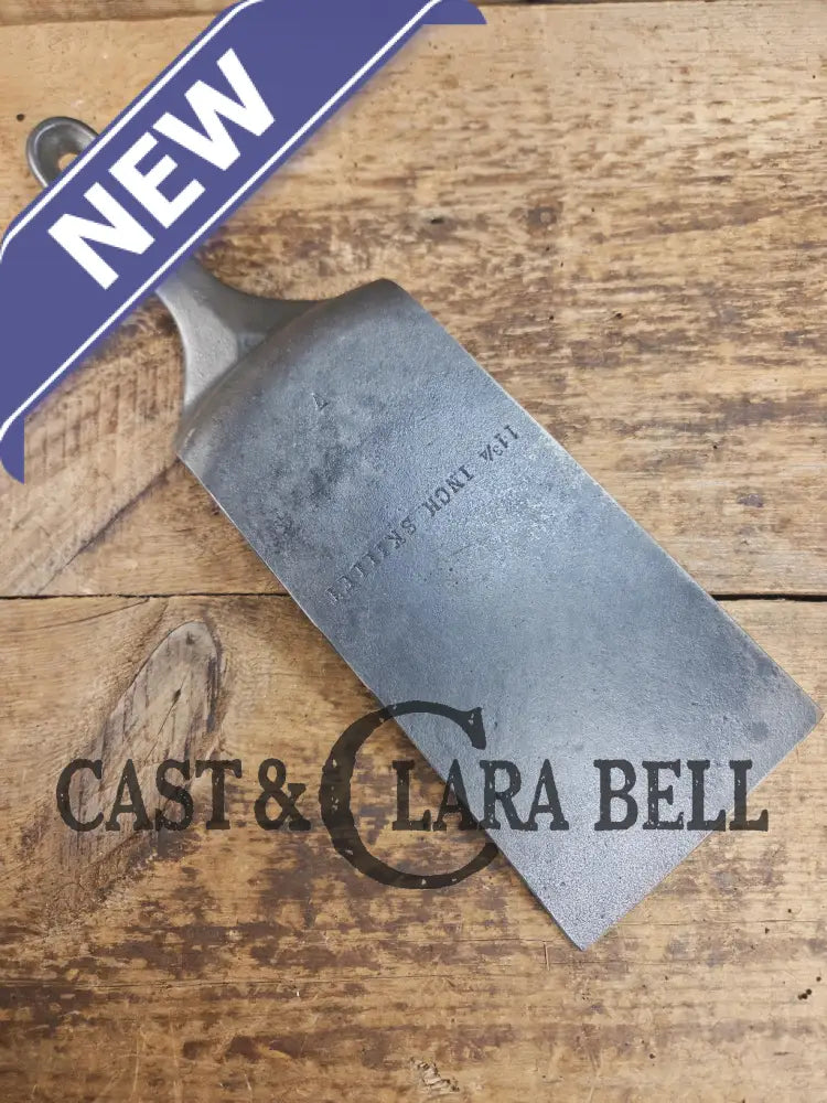 Custom made BIG one of a kind 1930βs Era Wagner #10 Cast Iron Repurposed Spatula. Awesome for the home griller! SC24