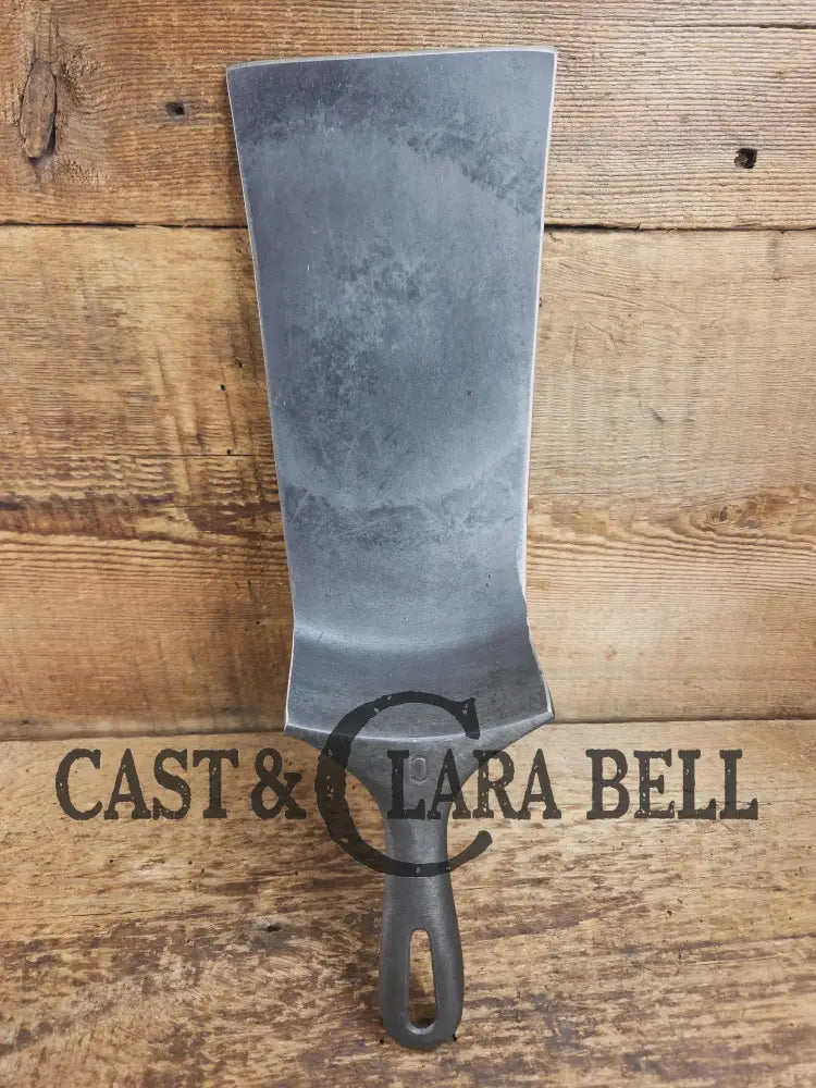 Custom made BIG one of a kind 1930βs Era Wagner #10 Cast Iron Repurposed Spatula. Awesome for the home griller! SC24