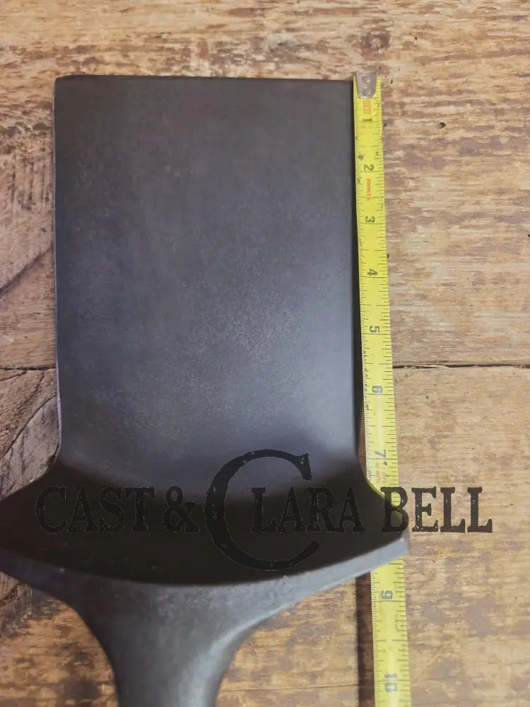 Custom made Birmingham S&R Cast Iron DEEP Skillet Spatula. Reclaimed from an early BSR Red Mountain cast iron skillet.
