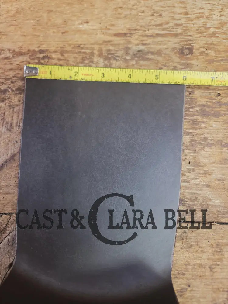 Custom made Birmingham S&R Cast Iron DEEP Skillet Spatula. Reclaimed from an early BSR Red Mountain cast iron skillet.