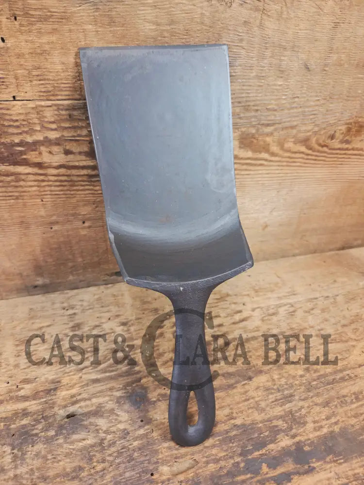Custom made Birmingham S&R Cast Iron Skillet Spatula. Reclaimed from a #5 BSR Century Series cast iron skillet. Great