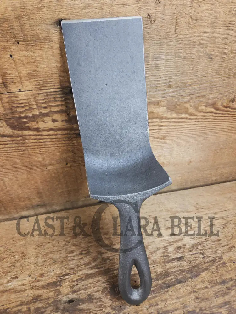 Custom made Birmingham S&R Cast Iron Skillet Spatula. Reclaimed from a #5 BSR Cracked cast iron skillet. Great gift!