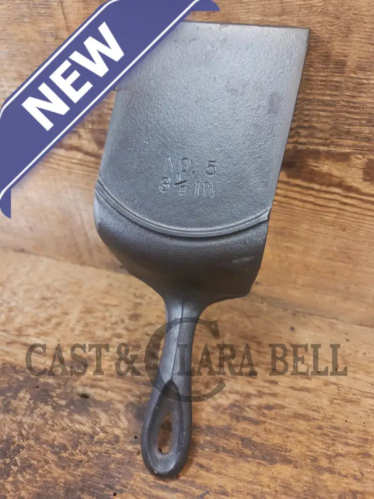 Custom made Birmingham S&R Cast Iron Skillet Spatula. Reclaimed from a Century Series #5 cast iron skillet. Great gift!