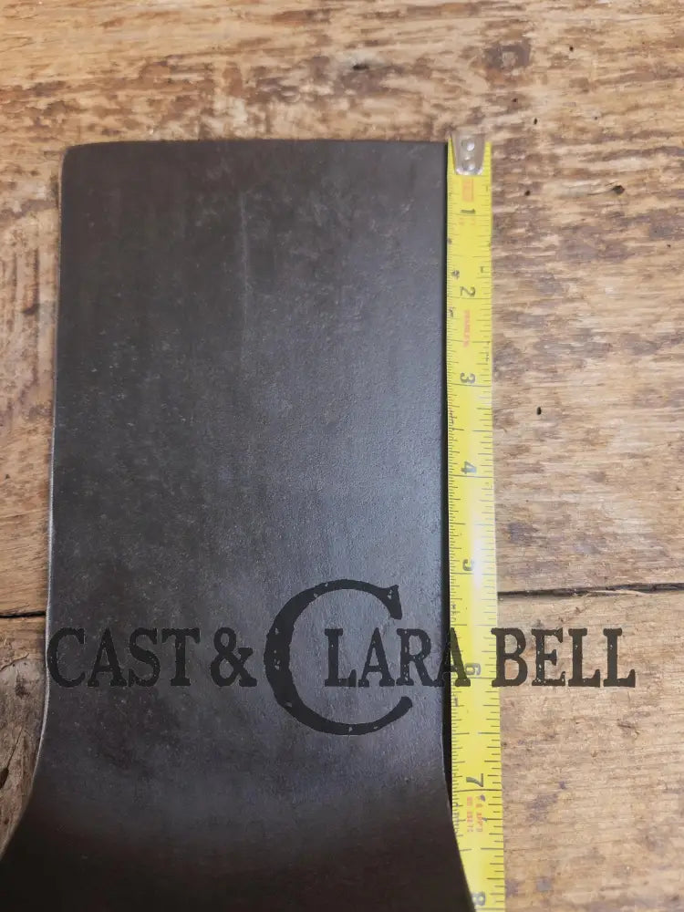 Custom made Birmingham S&R Cast Iron Skillet Spatula. Reclaimed from an early #8 C BSR Red Mountain cast iron skillet.