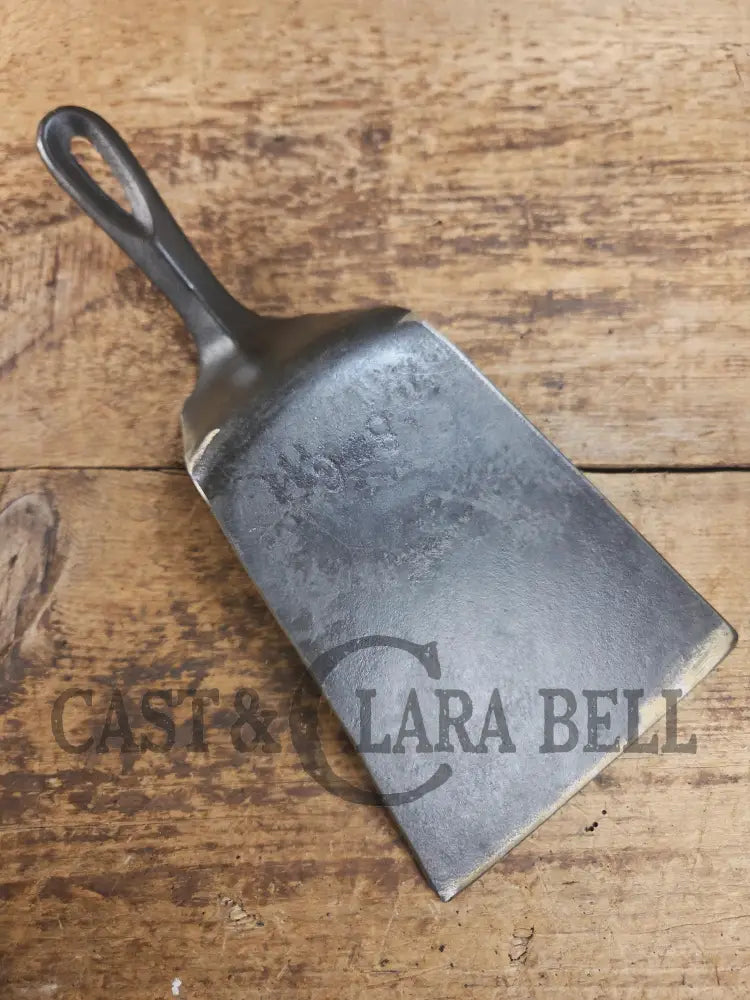 Custom made Birmingham S&R Cast Iron Skillet Spatula. Reclaimed from an early #8 G BSR Red Mountain cast iron skillet.