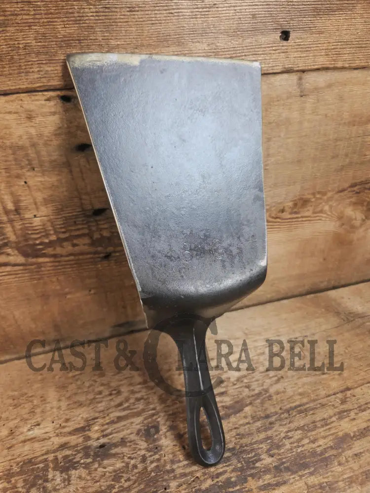 Custom made Birmingham S&R Cast Iron Skillet Spatula. Reclaimed from an early #8 G BSR Red Mountain cast iron skillet.