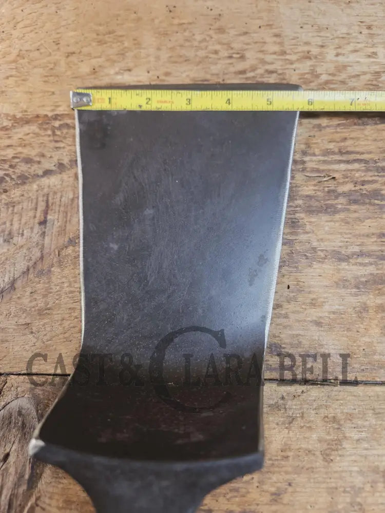 Custom made Birmingham S&R Cast Iron Skillet Spatula. Reclaimed from an early #8 G BSR Red Mountain cast iron skillet.