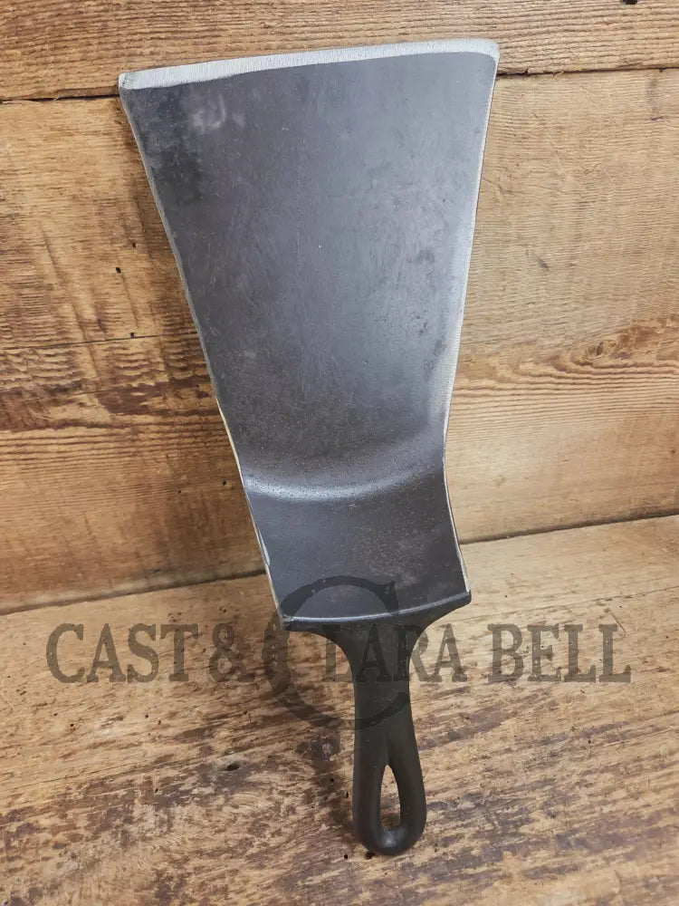 Custom made Birmingham S&R Cast Iron Skillet Spatula. Reclaimed from an early #8 G BSR Red Mountain cast iron skillet.