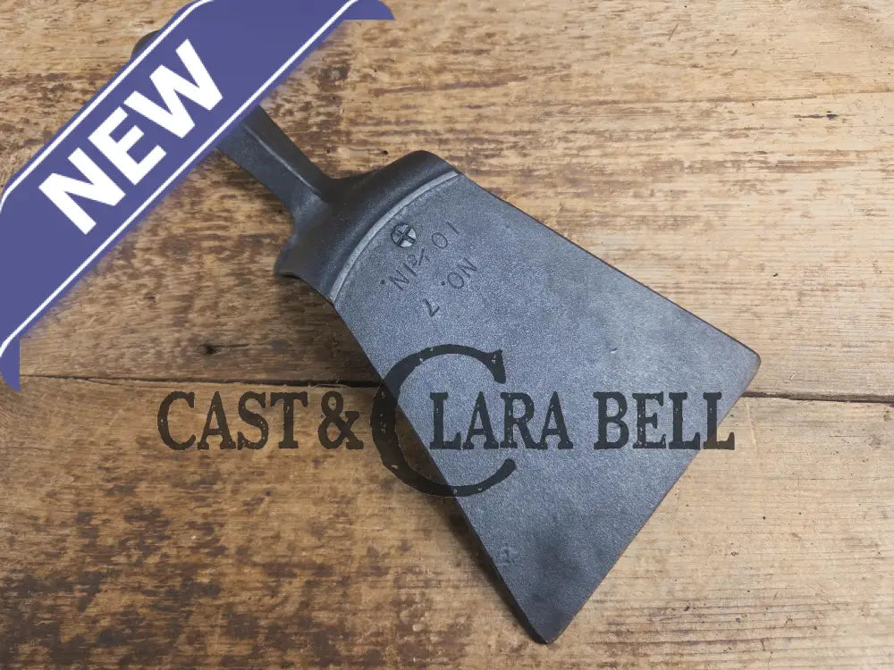 Custom made Birmingham S&R Cast Iron Skillet Spatula. Reclaimed from an early BSR Century Series cast iron skillet.