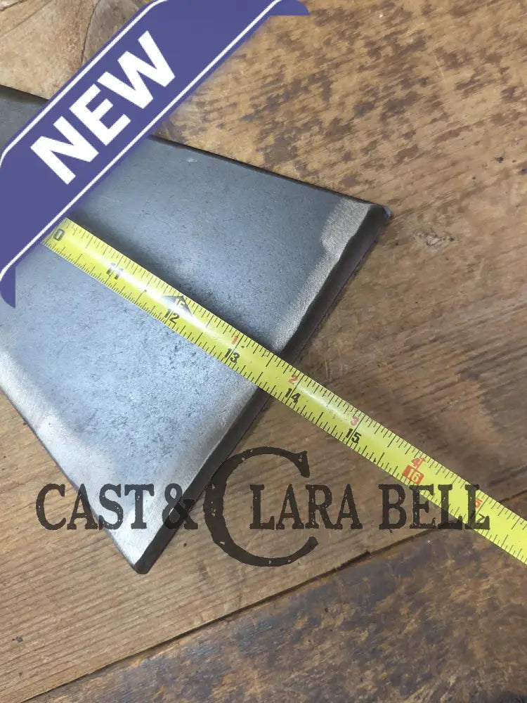 Custom made Birmingham S&R Cast Iron Skillet Spatula. Reclaimed from an early BSR Red Mountain #10 cast iron skillet.