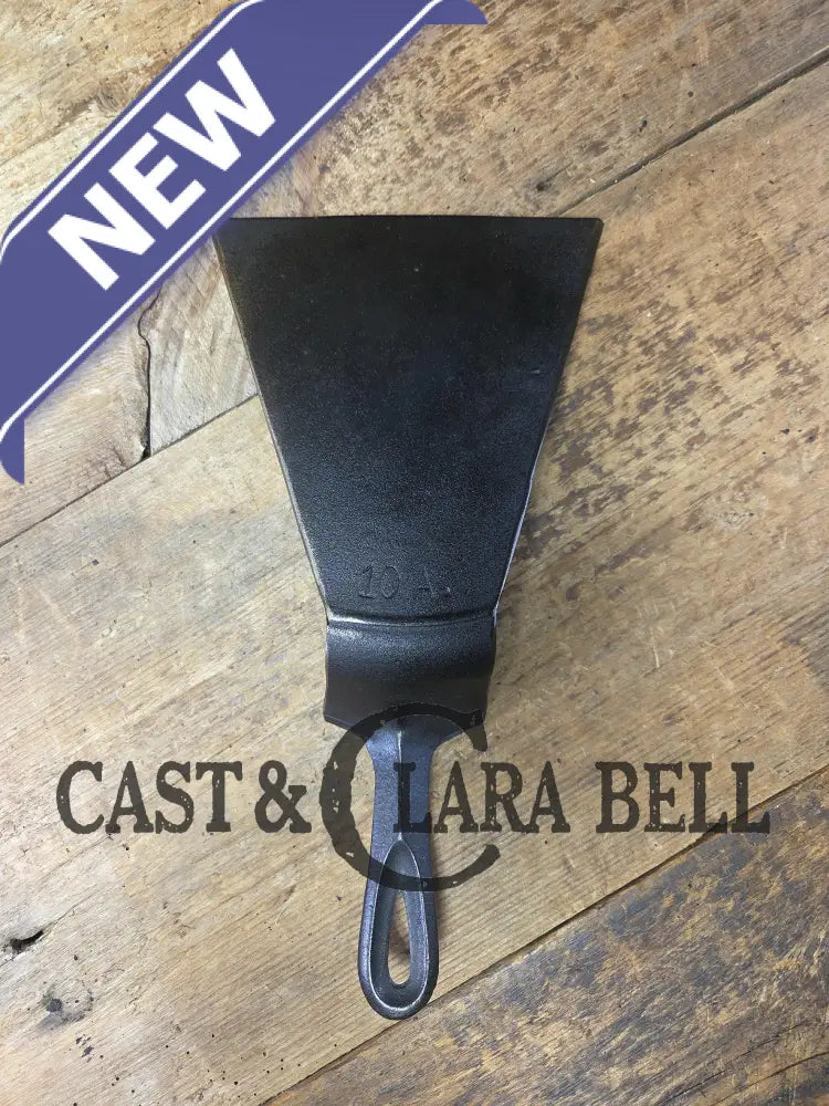 Custom made Birmingham S&R Cast Iron Skillet Spatula. Reclaimed from an early BSR Red Mountain #10 cast iron skillet.