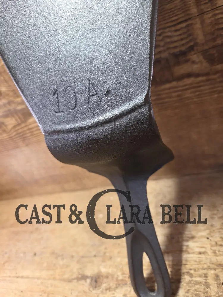 Custom made Birmingham S&R Cast Iron Skillet Spatula. Reclaimed from an early BSR Red Mountain #10 cast iron skillet.