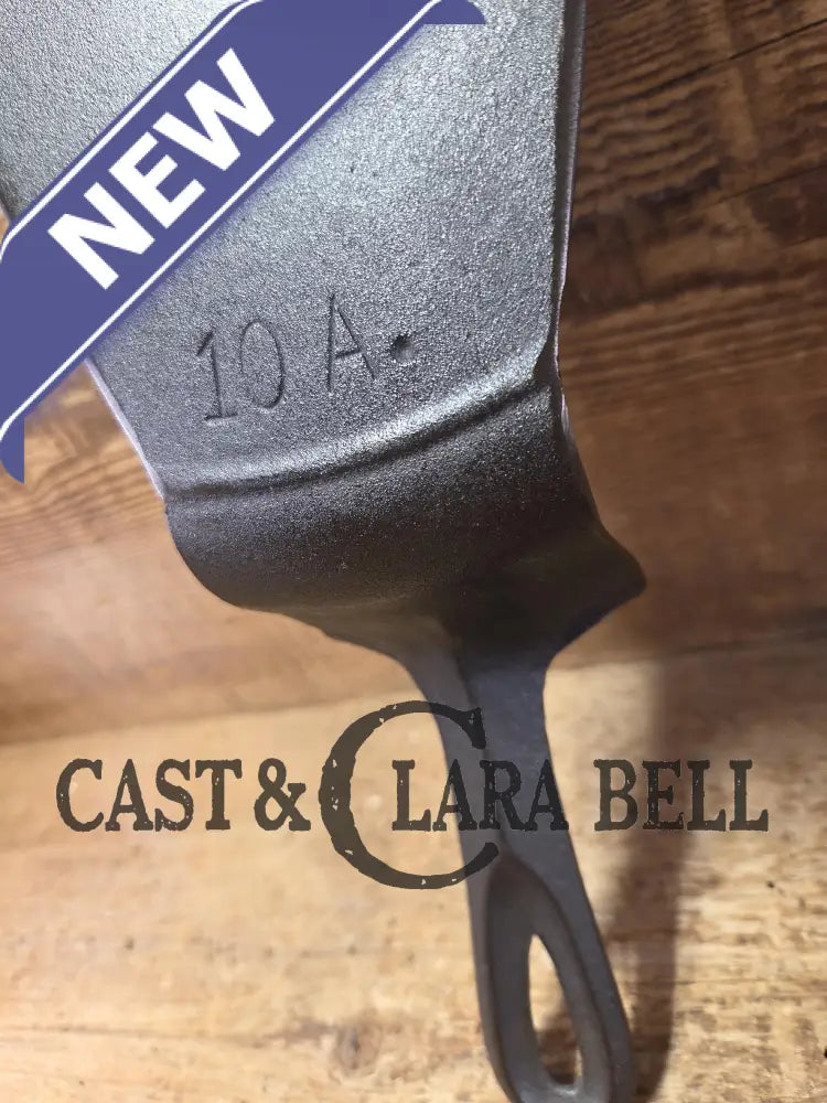 Custom made Birmingham S&R Cast Iron Skillet Spatula. Reclaimed from an early BSR Red Mountain #10 cast iron skillet.