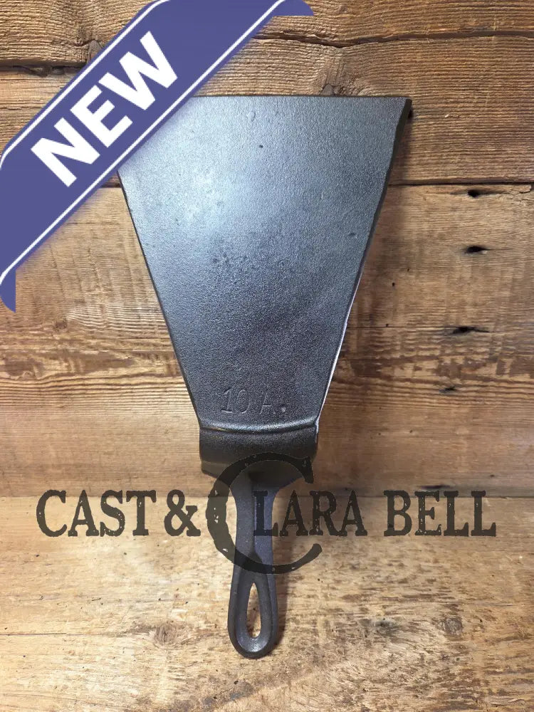 Custom made Birmingham S&R Cast Iron Skillet Spatula. Reclaimed from an early BSR Red Mountain #10 cast iron skillet.