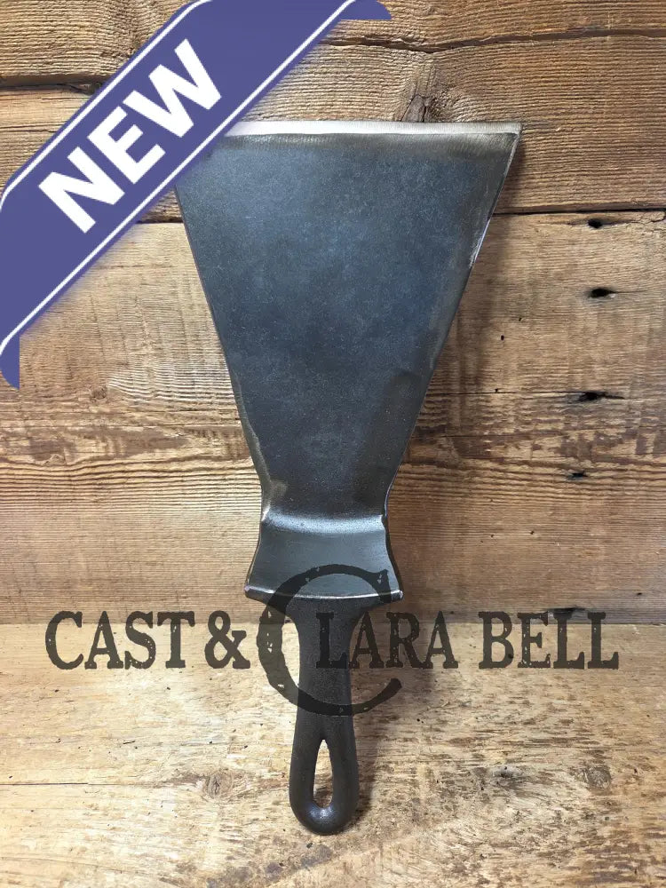 Custom made Birmingham S&R Cast Iron Skillet Spatula. Reclaimed from an early BSR Red Mountain #10 cast iron skillet.