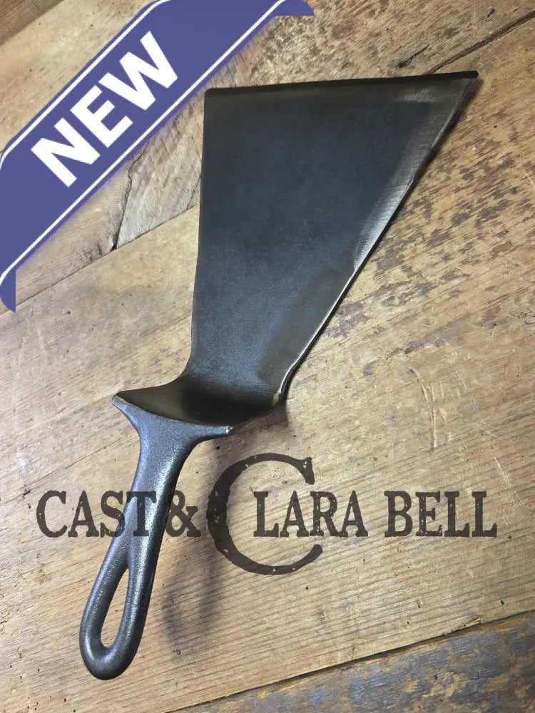 Custom made Birmingham S&R Cast Iron Skillet Spatula. Reclaimed from an early BSR Red Mountain #10 cast iron skillet.