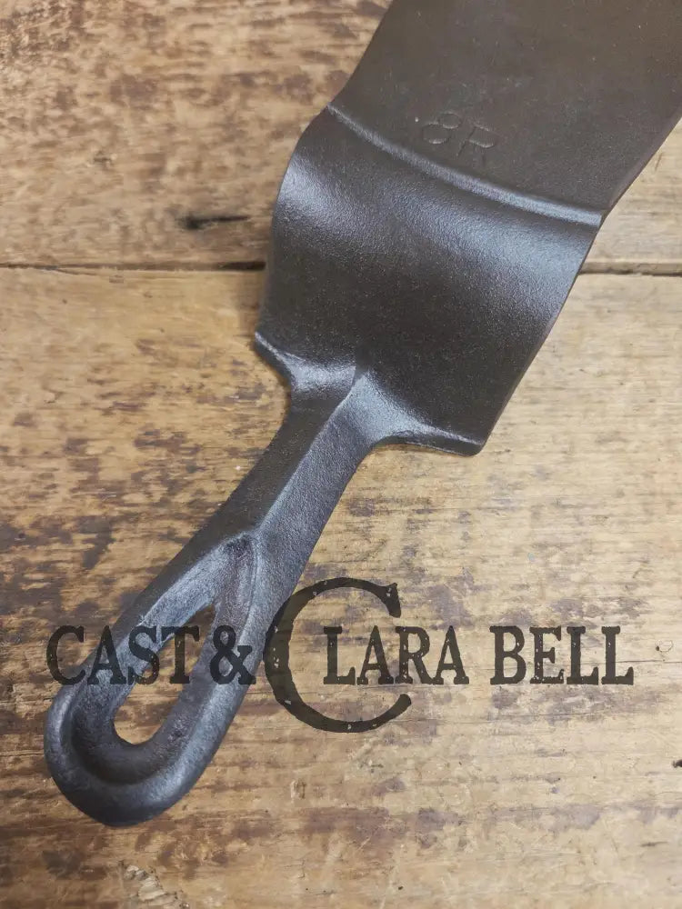 Custom made Birmingham S&R Cast Iron Skillet Spatula. Reclaimed from an early BSR Red Mountain cast iron skillet. Great