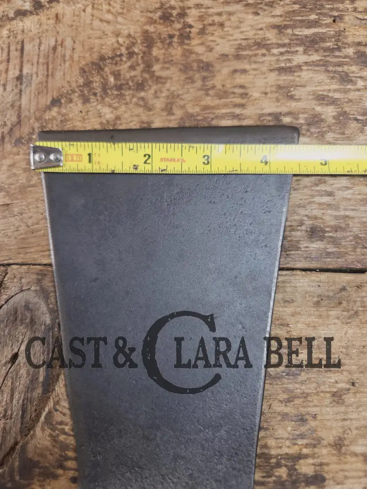 Custom made Birmingham S&R Cast Iron Skillet Spatula. Reclaimed from an early BSR Red Mountain cast iron skillet. Great