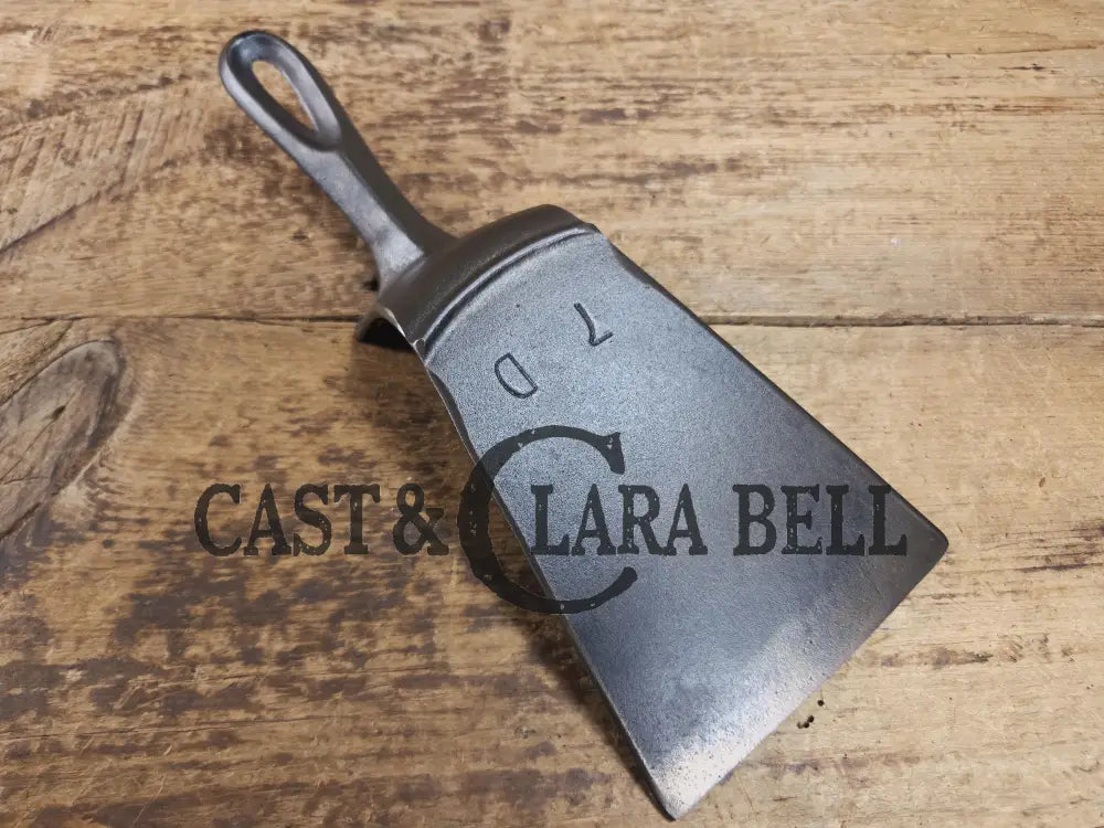 Custom made Birmingham S&R Cast Iron Skillet Spatula. Reclaimed from an early BSR Red Mountain cast iron skillet. Great